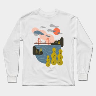 Bay Sunset Long Sleeve T-Shirt